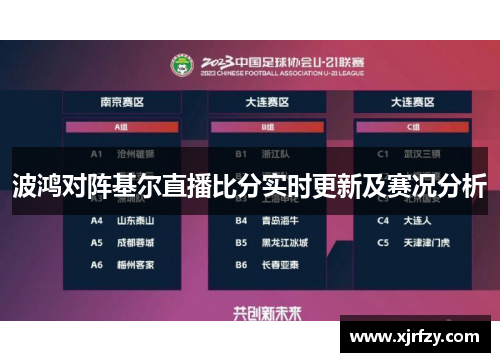 波鸿对阵基尔直播比分实时更新及赛况分析